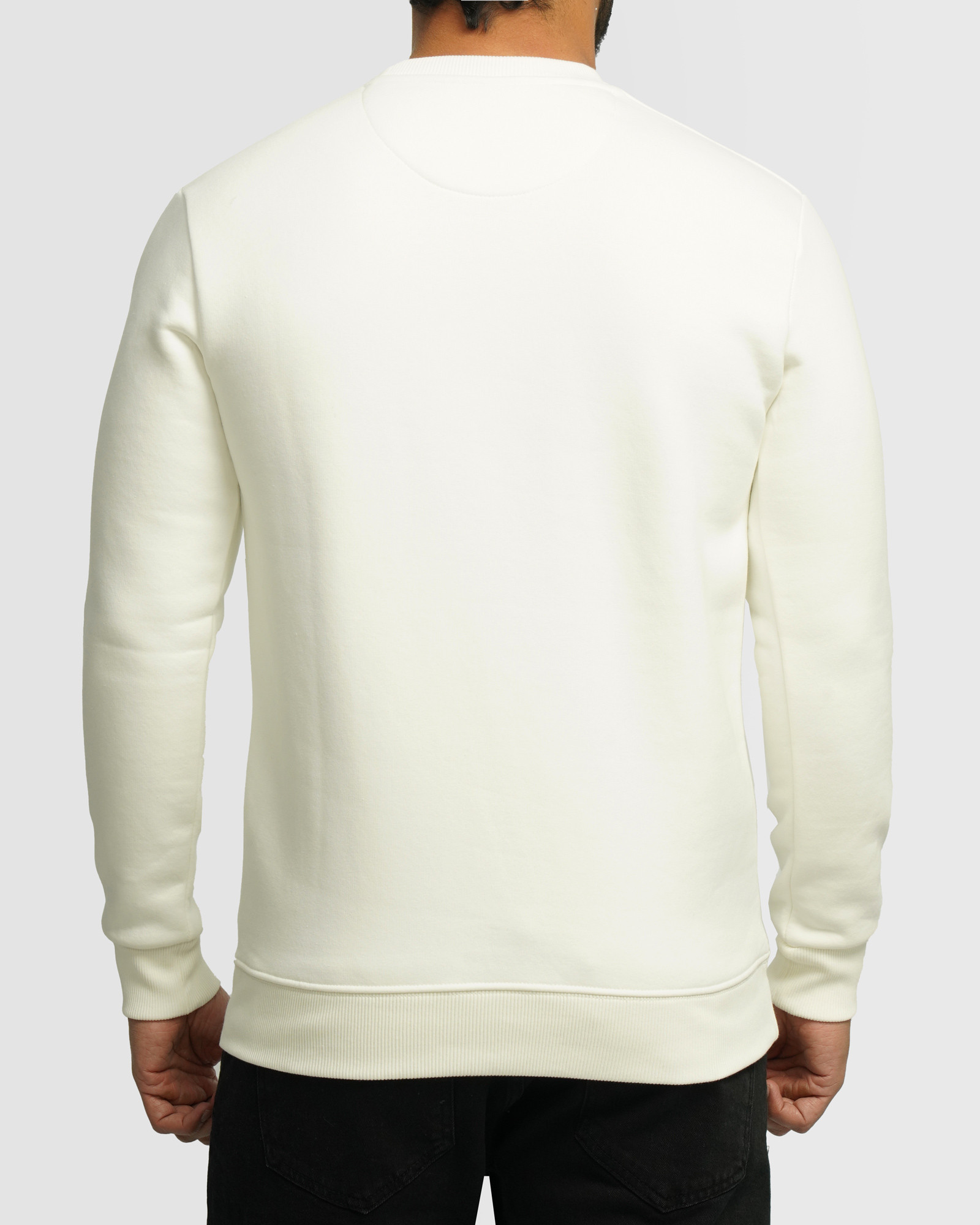 خرید و قیمت پلیور دورس یقه گرد مردانه سفید 24357264