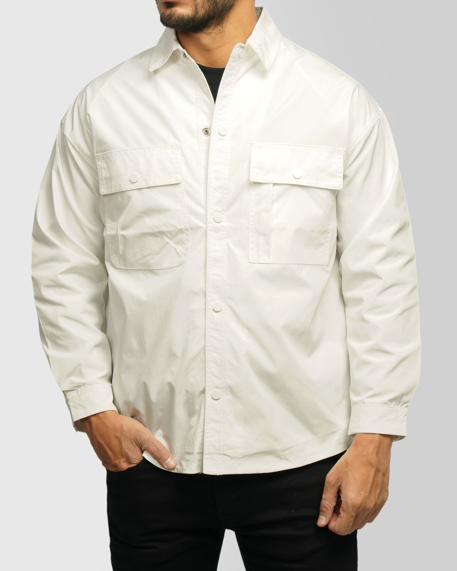 خرید و قیمت سویشرت شمعی مردانه سفید 24349162