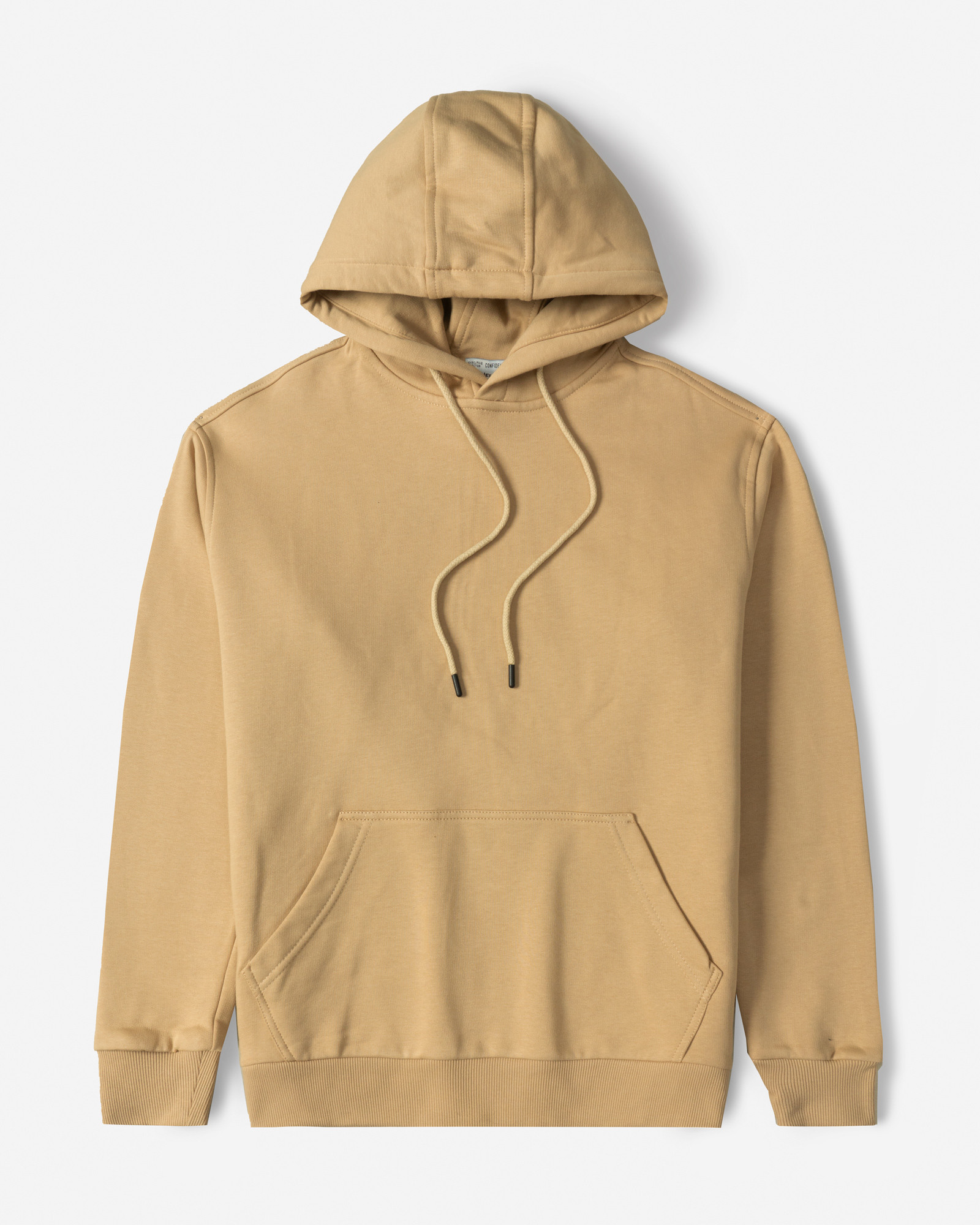 خرید و قیمت هودی کلاه دار ساده مردانه کرم 24371265