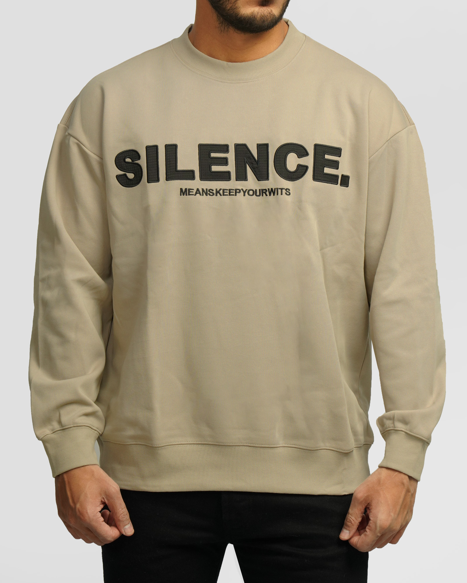 خرید و قیمت پلیور دورس یقه گرد مردانه کرم 24357272