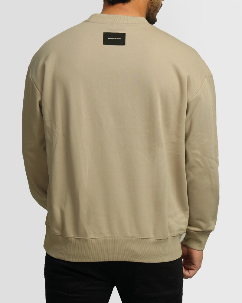 خرید و قیمت پلیور دورس یقه گرد مردانه کرم 24357272