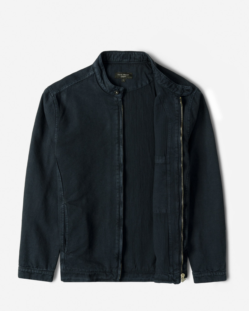 سویشرت کتان مردانه سرمه ای 24313256