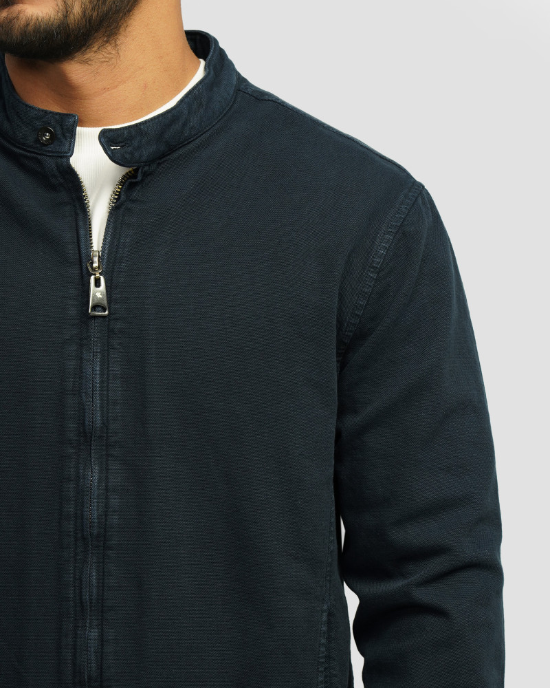 سویشرت کتان مردانه سرمه ای 24313256