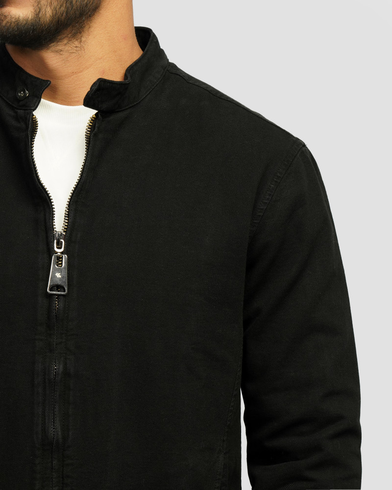 سویشرت کتان مردانه مشکی 24313256