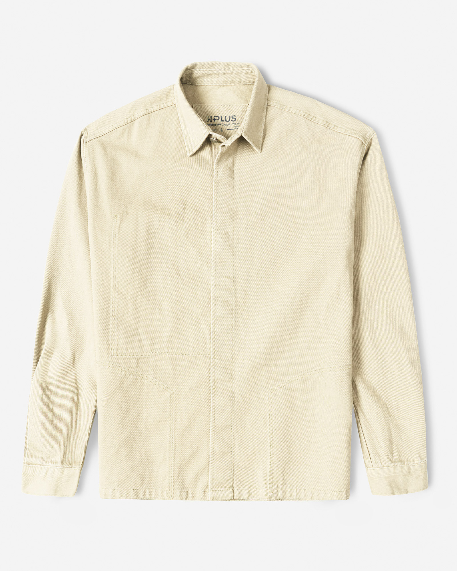 خرید و قیمت پیراهن کتی مردانه کرم 24352306