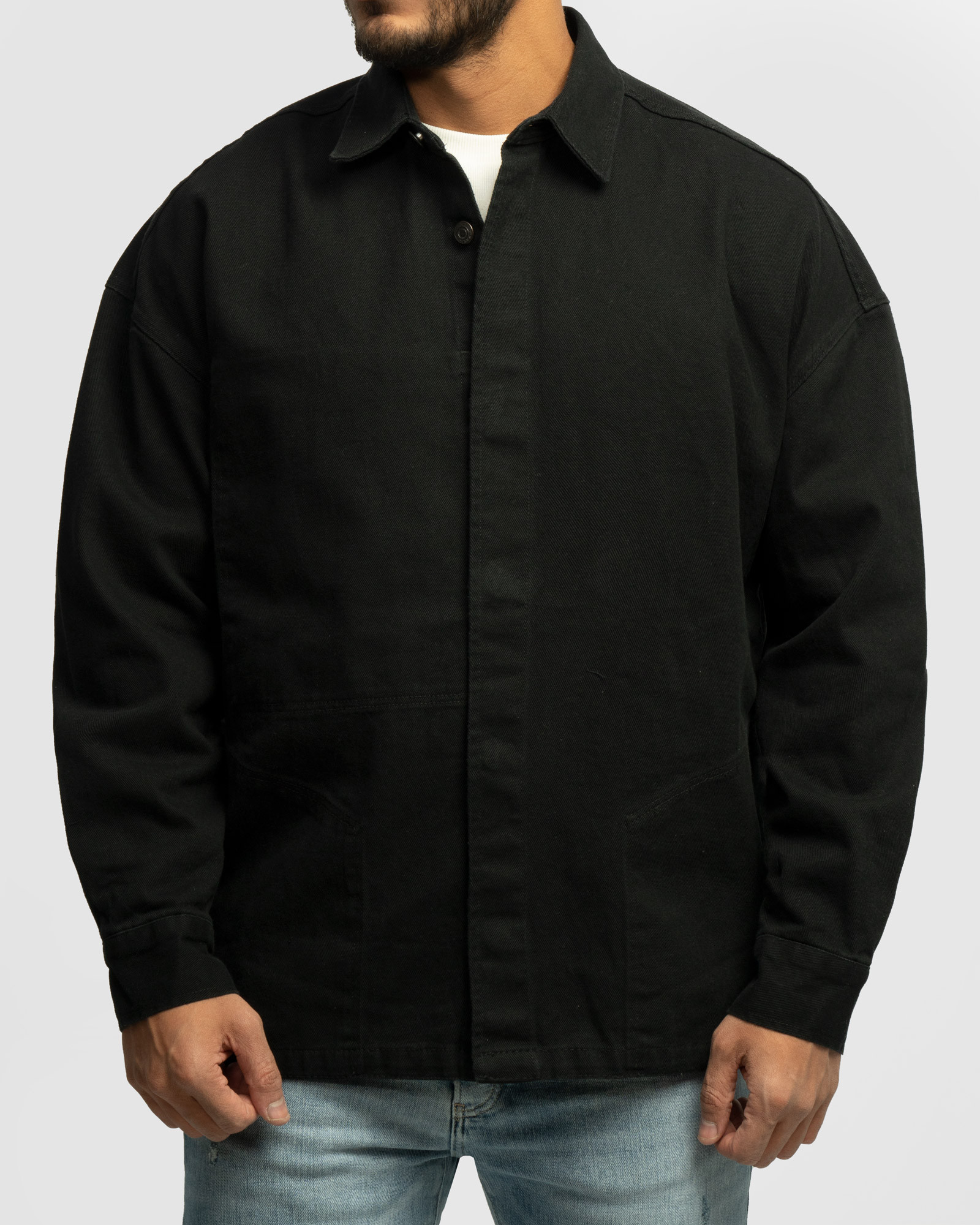 خرید و قیمت پیراهن کتی مردانه مشکی 24352306