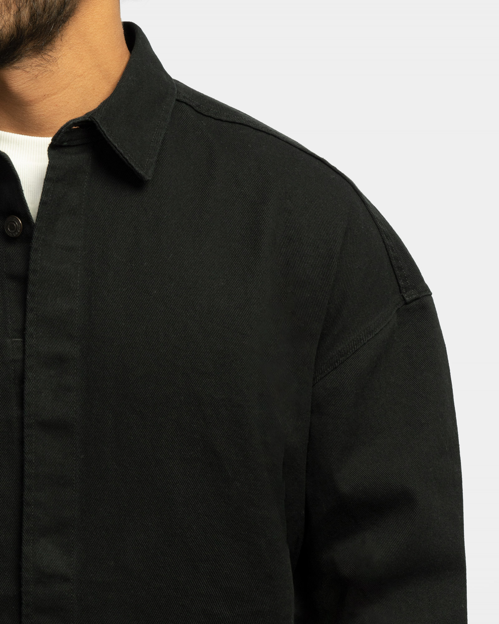 خرید و قیمت پیراهن کتی مردانه مشکی 24352306