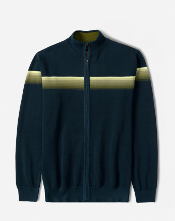 سویشرت بافت مردانه آبی تیره 24376124