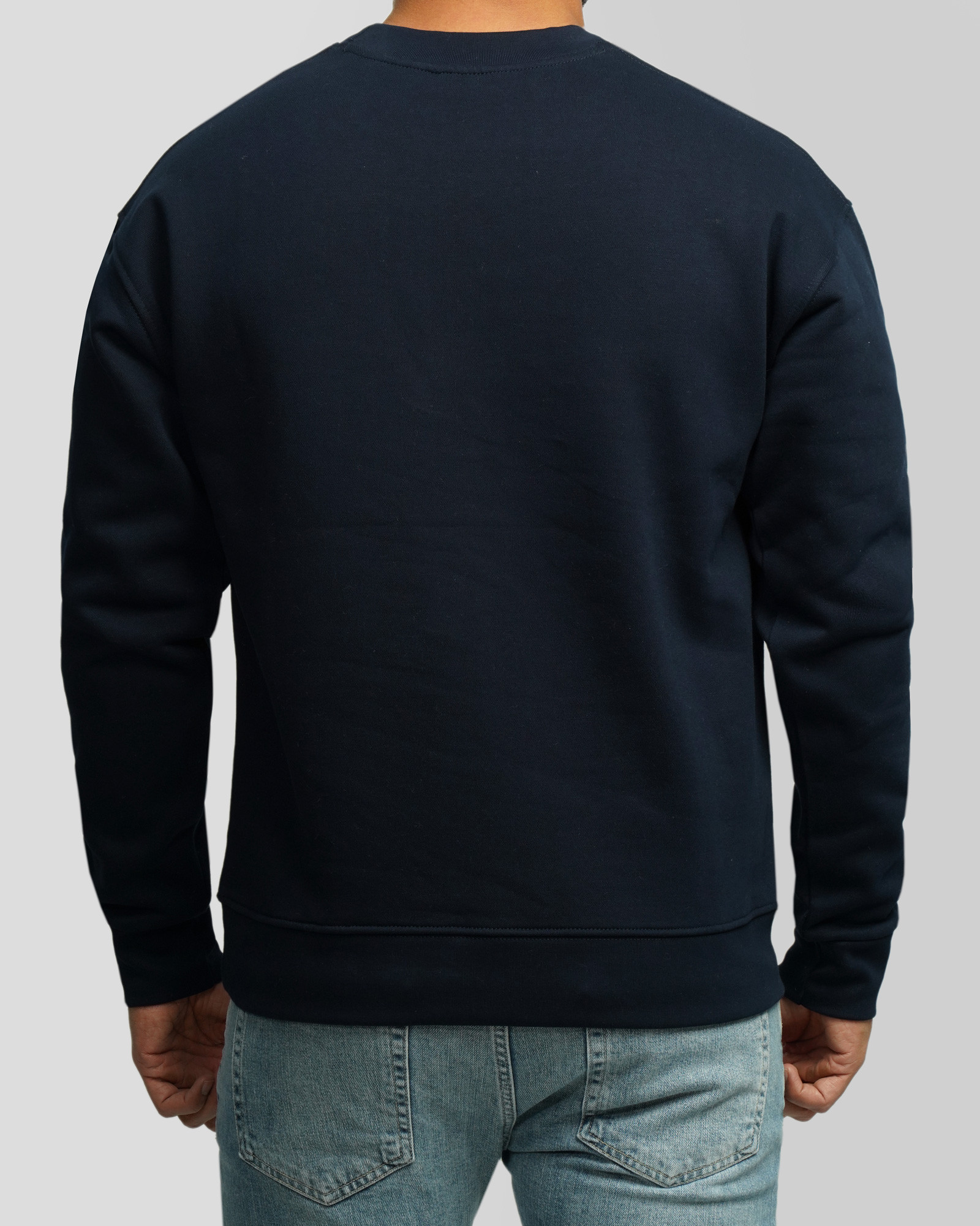 خرید و قیمت پلیور دورس یقه گرد ساده مردانه سرمه ای 24357261