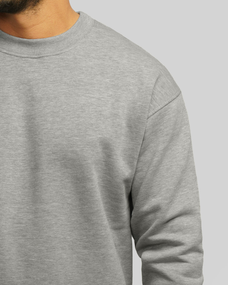 خرید و قیمت پلیور دورس یقه گرد ساده مردانه خاکستری 24357261