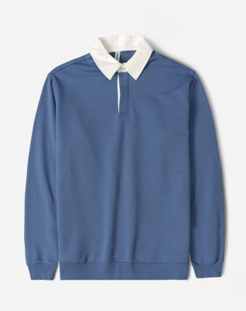 پلیور یقه دار مردانه دورس آبی 24357252