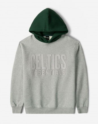 هودی کلاه دار طرح دار مردانه طوسی24371261