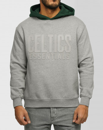 هودی کلاه دار طرح دار مردانه طوسی24371261