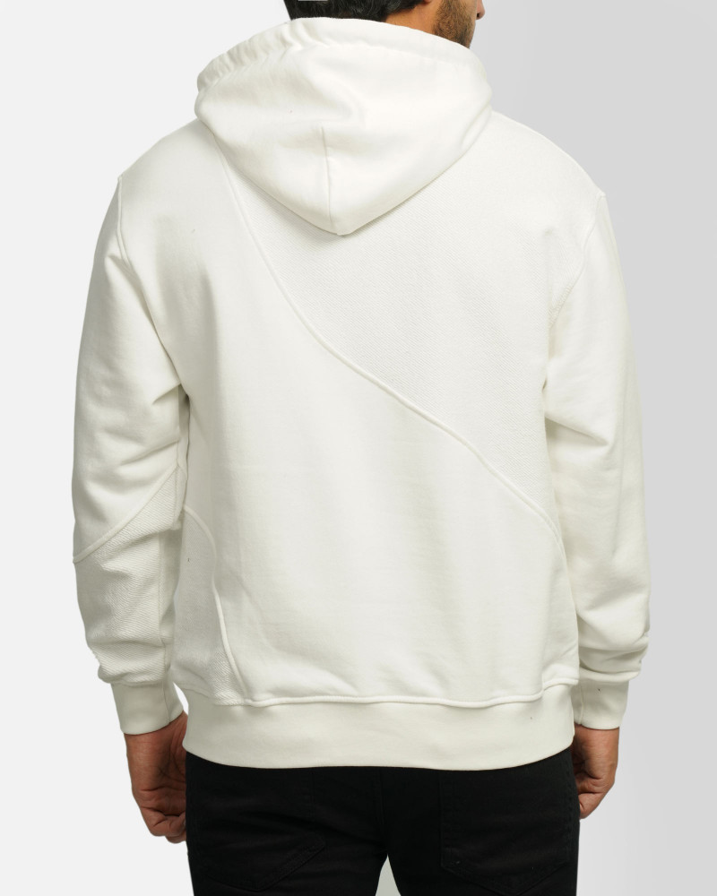 هودی کلاه دار مردانه سفید 24371262