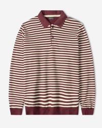 خرید و قیمت پولوشرت آستین بلند مردانه زرشکی 84486117