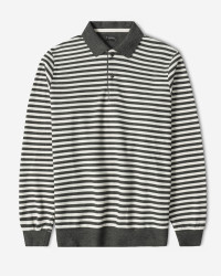 خرید و قیمت پولوشرت آستین بلند مردانه خاکستری 84486117