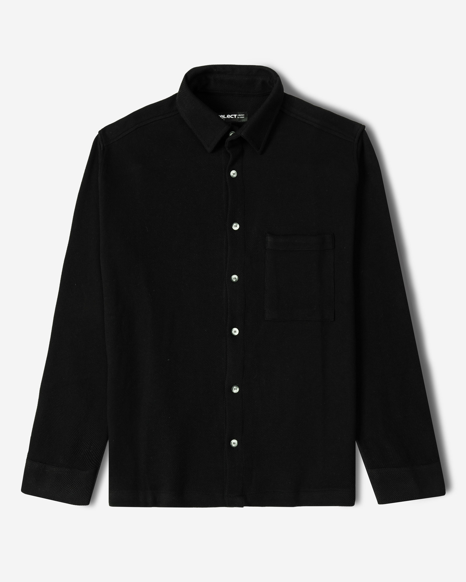 خرید و قیمت پیراهن ضخیم مردانه مشکی 24352304