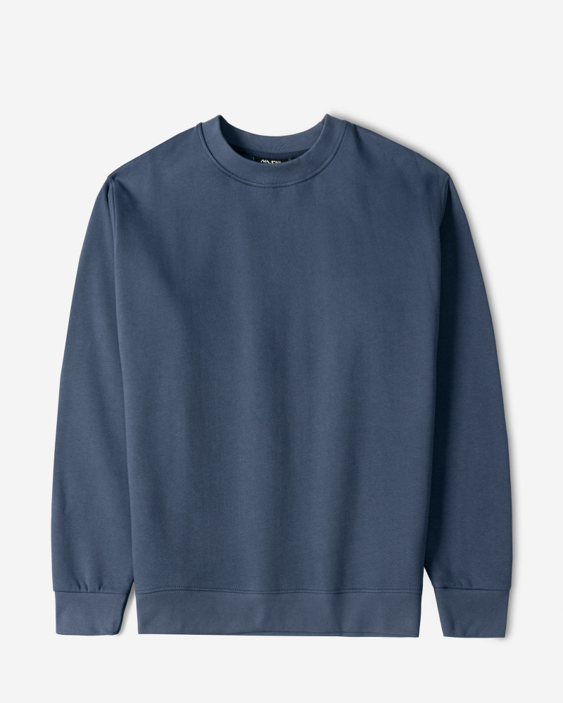 خرید و قیمت پلیور دورس یقه گرد ساده مردانه آبی 24357261