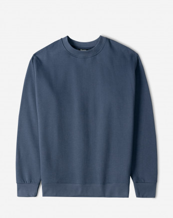 خرید و قیمت پلیور دورس یقه گرد ساده مردانه آبی 24357261