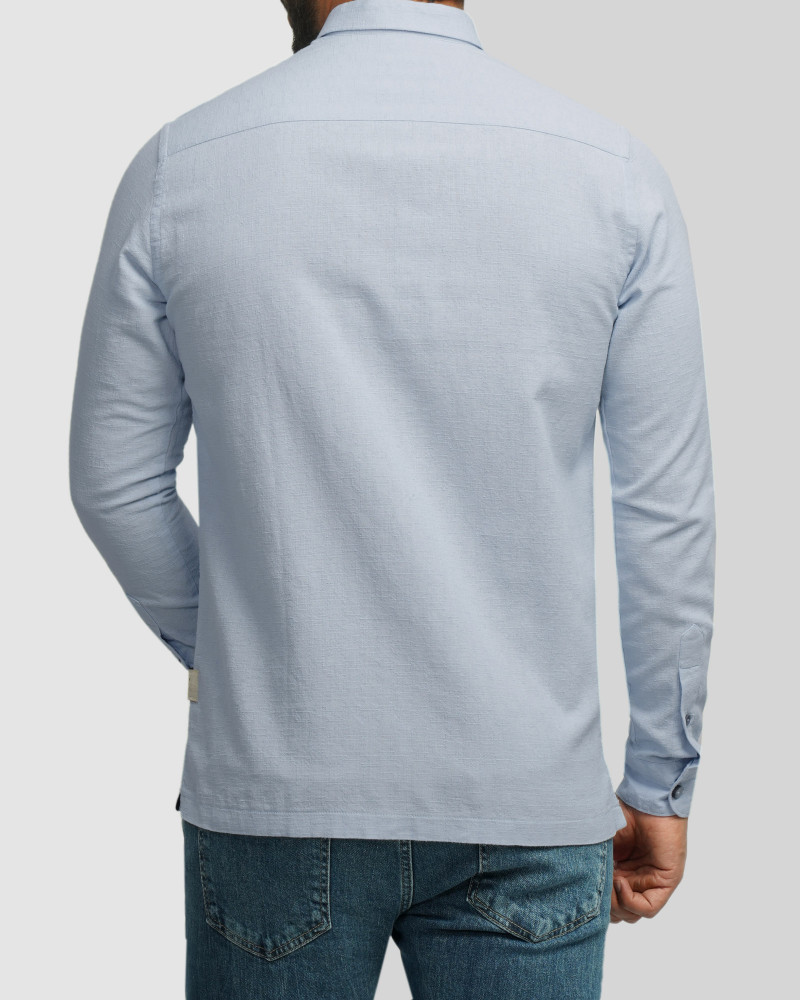 خرید و قیمت پیراهن آستین بلند مردانه آبی 24220518