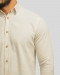 خرید و قیمت پیراهن آستین بلند مردانه کرم 24220518