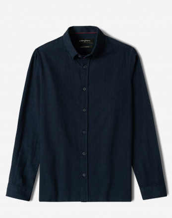 خرید و قیمت پیراهن آستین بلند مردانه سرمه ای 24220518