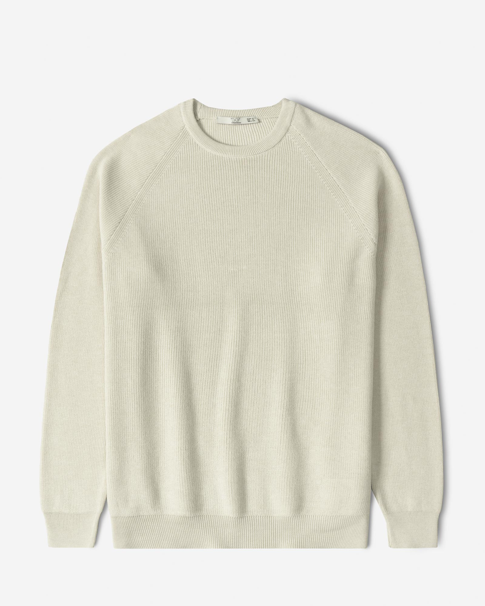 خرید و قیمت پلیور بافت یقه گرد مردانه کرم 24342178