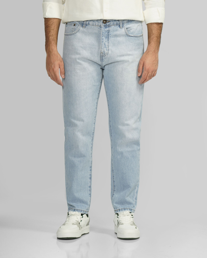 خرید و قیمت شلوار جین استریت استایل (Street Style) ساده مردانه آبی روشن 24224801