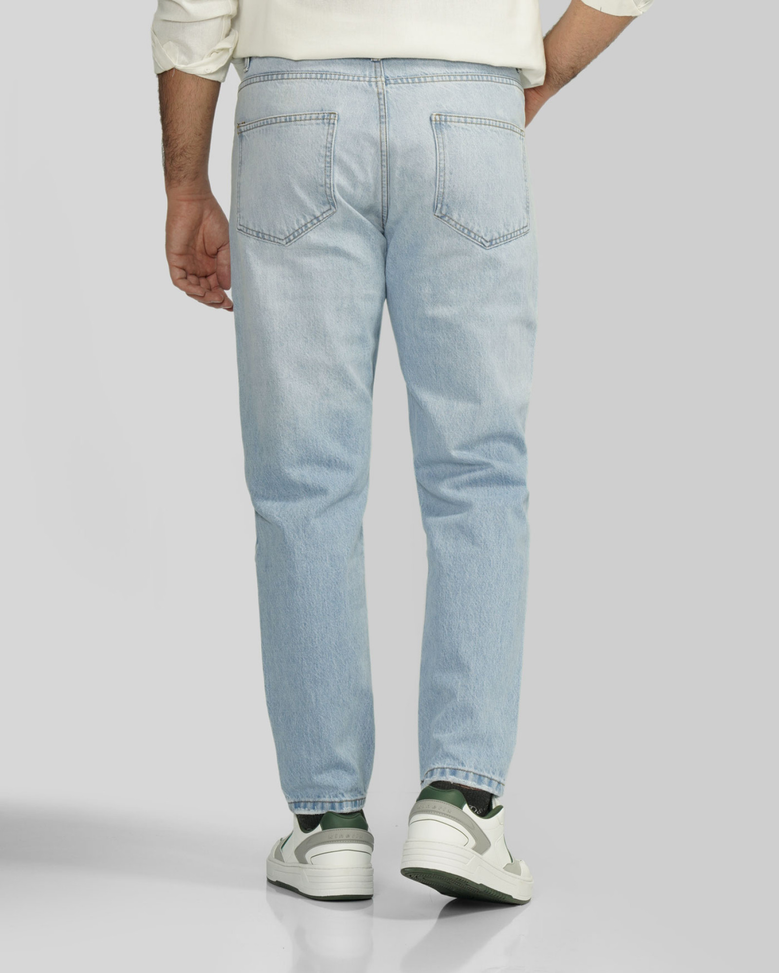 خرید و قیمت شلوار جین استریت استایل (Street Style) ساده مردانه آبی روشن 24224801