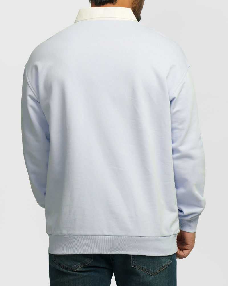 پلیور یقه دار مردانه دورس آبی روشن 24357252