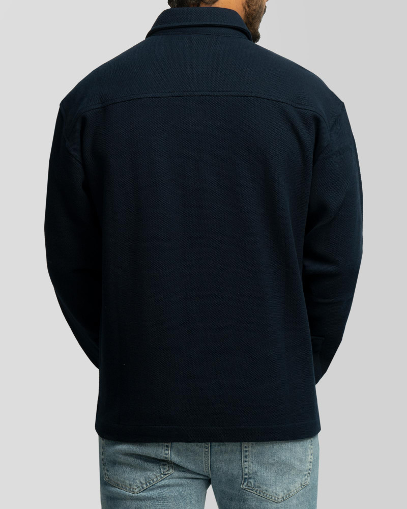 خرید و قیمت پیراهن ضخیم مردانه سرمه ای 24352304