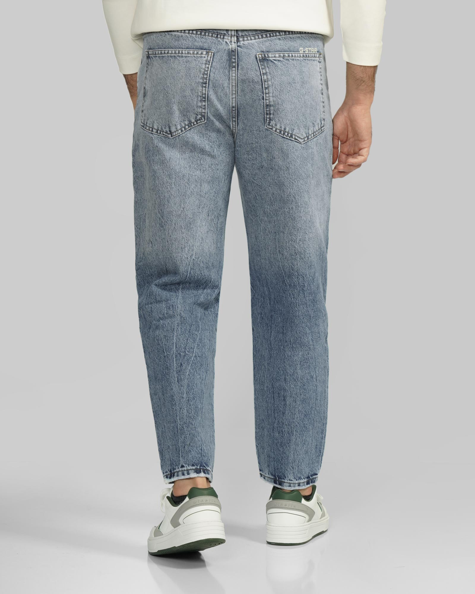 خرید و قیمت شلوار جین مردانه Loos Fit ساده آبی روشن 24224791