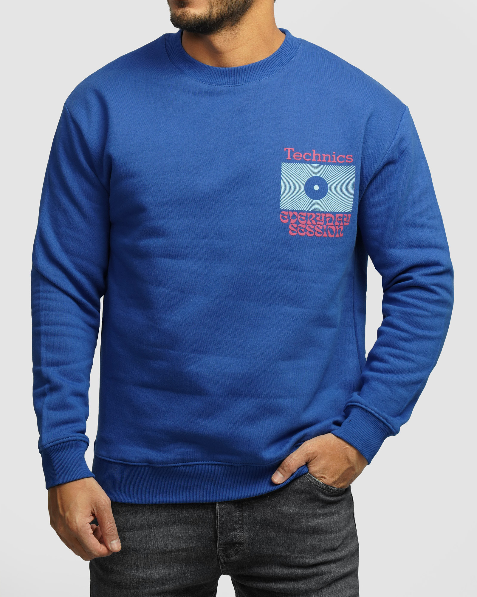 خرید و قیمت پلیور دورس یقه گرد مردانه آبی 24357259