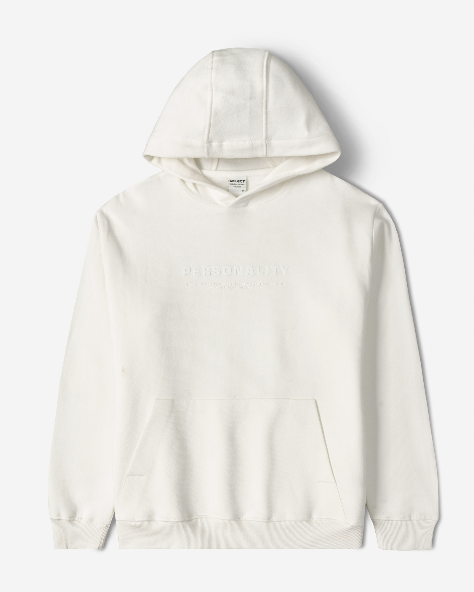 خرید و قیمت هودی کلاه دار طرح دار مردانه سفید 24371281