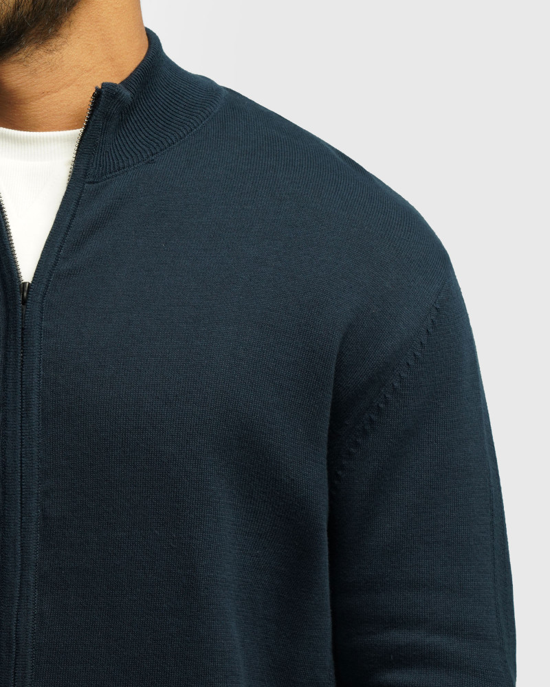 خرید و قیمت سویشرت بافت مردانه سرمه ای 24376125