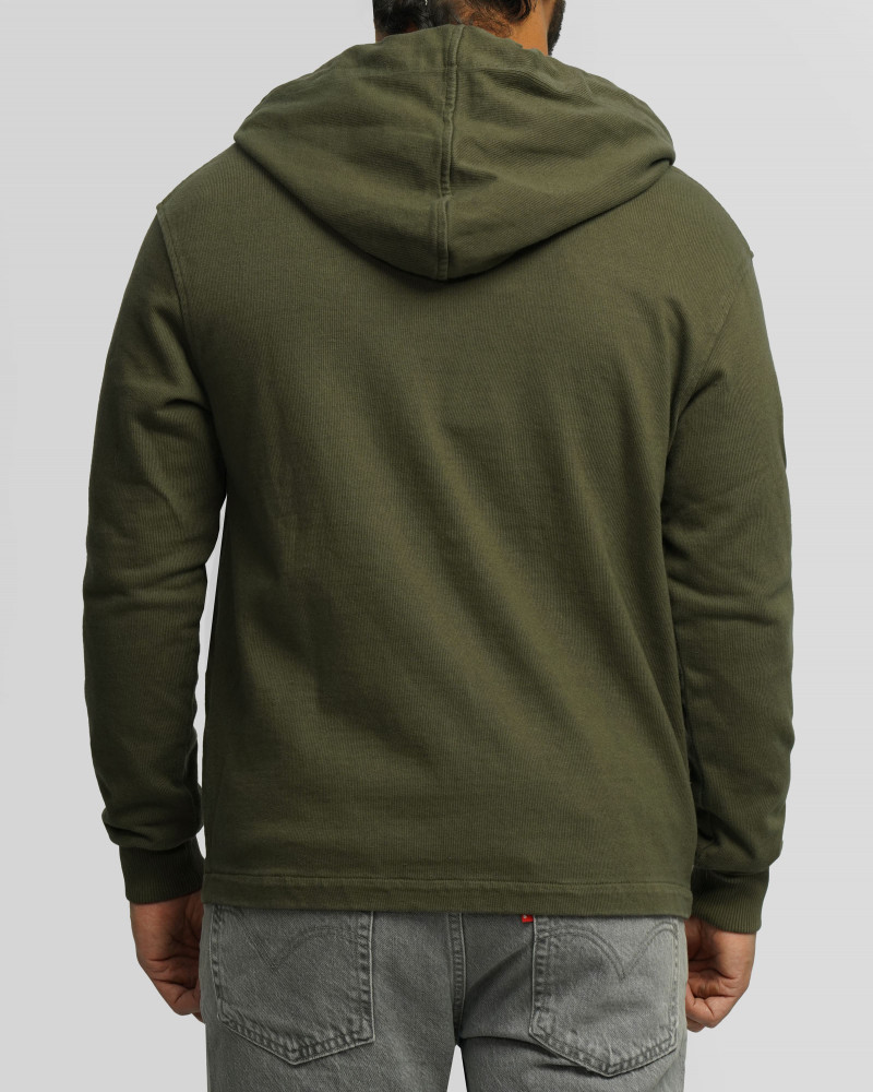 سویشرت کتان مردانه سبز 24313255