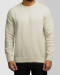 خرید و قیمت پلیور بافت یقه گرد مردانه کرم روشن 24358135