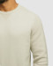 خرید و قیمت پلیور بافت یقه گرد مردانه کرم روشن 24358135