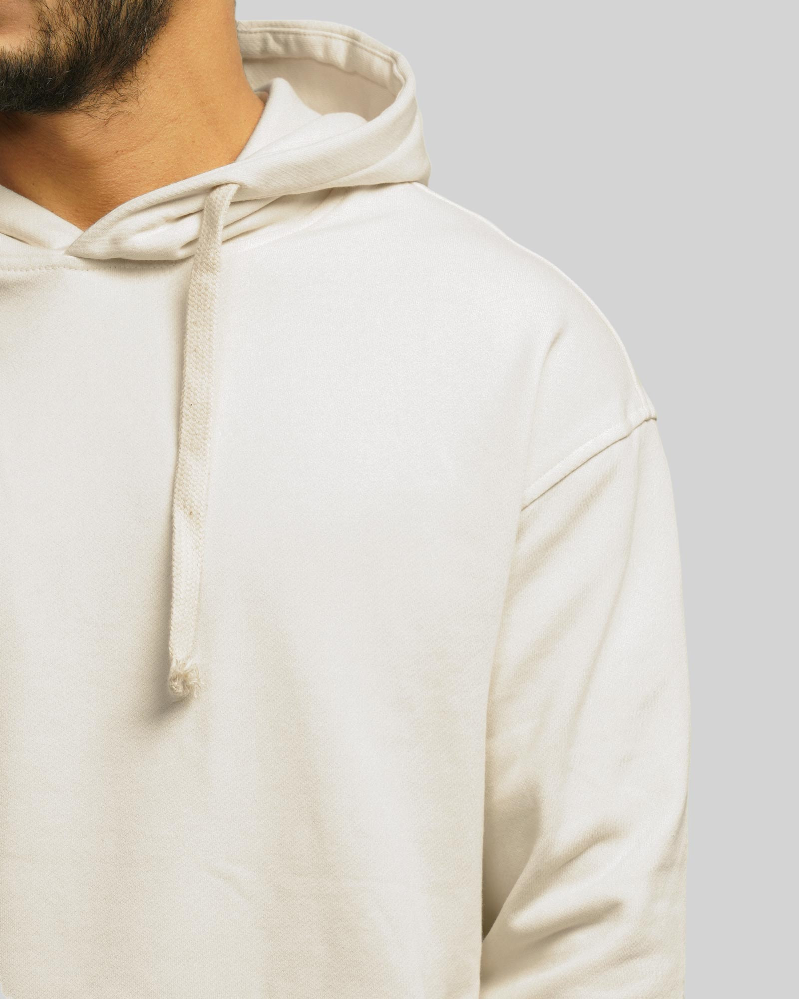 خرید و قیمت هودی کلاه دار مردانه کرم 24371264