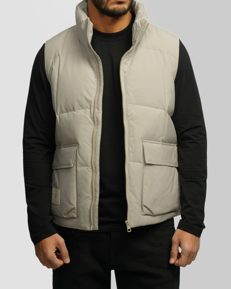 خرید و قیمت پافر مردانه طوسی 24353182