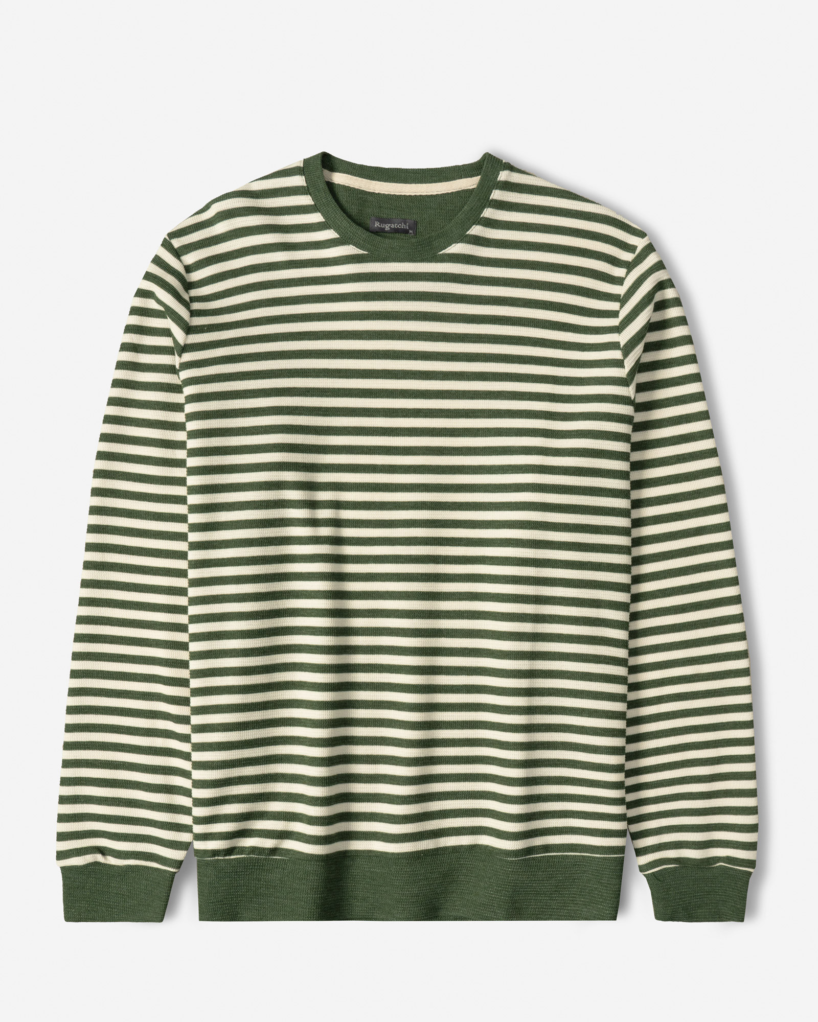 خرید و قیمت تیشرت آستین بلند یقه گرد مردانه سبز 84428149