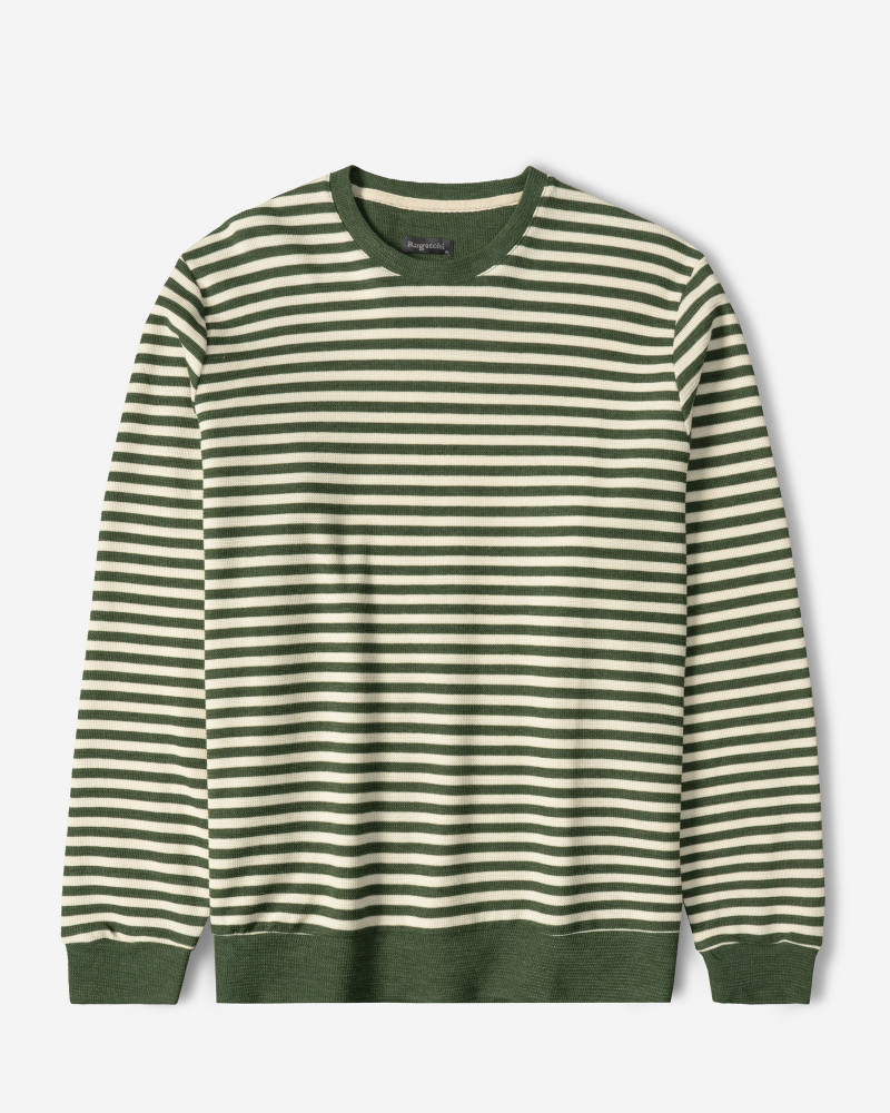 خرید و قیمت تیشرت آستین بلند یقه گرد مردانه سبز 84428149