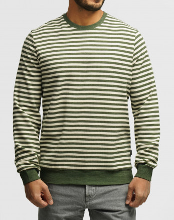 خرید و قیمت تیشرت آستین بلند یقه گرد مردانه سبز 84428149