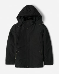 خرید و قیمت کاپشن ضخیم کلاه دار مردانه مشکی 24351127