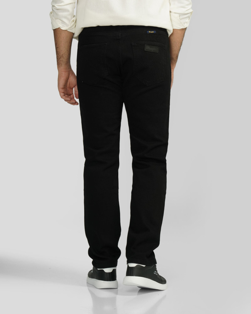 شلوار جین رگولار (Regular) ساده مردانه مشکی 24412257