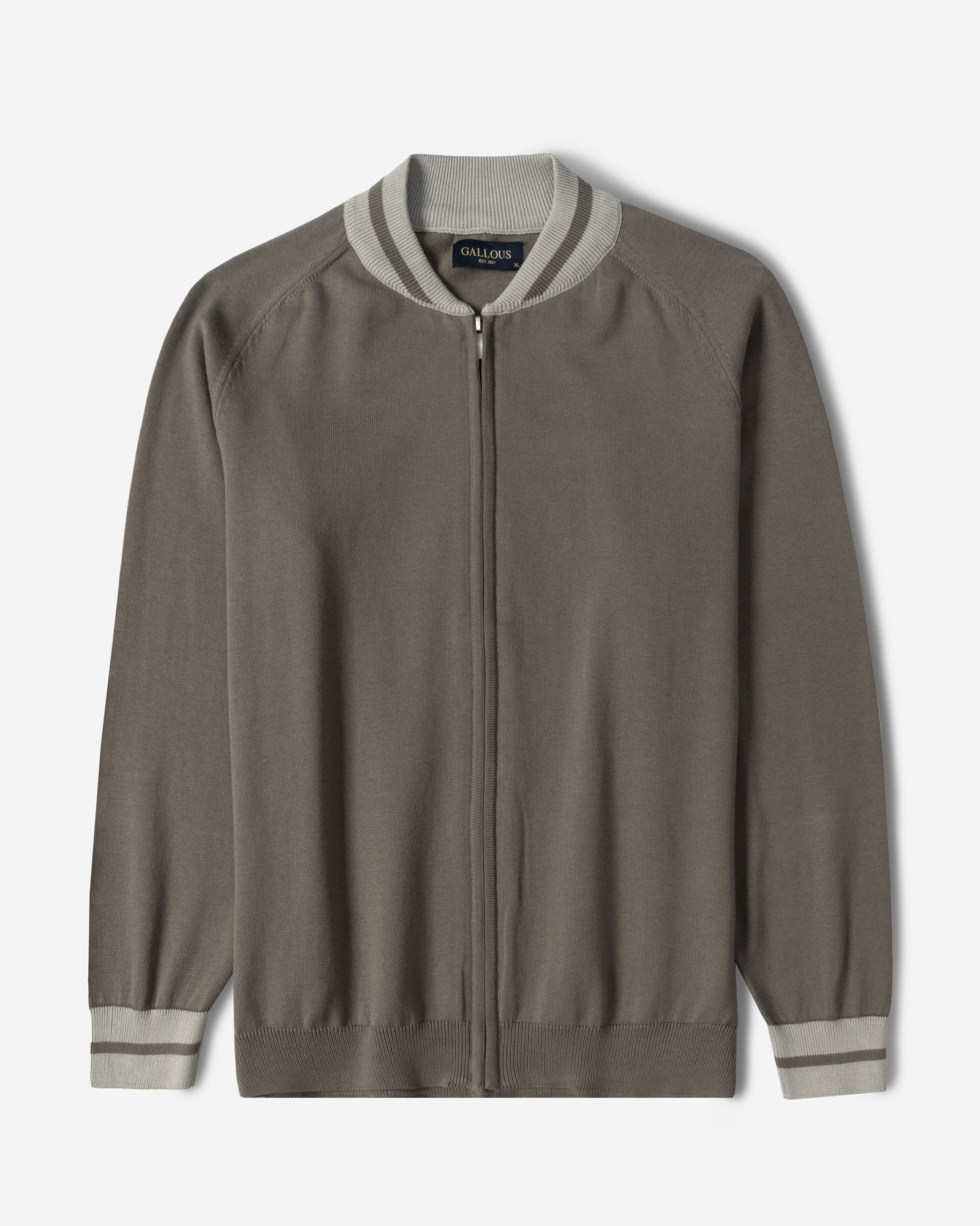 سویشرت بافت مردانه خاکستری 24376126