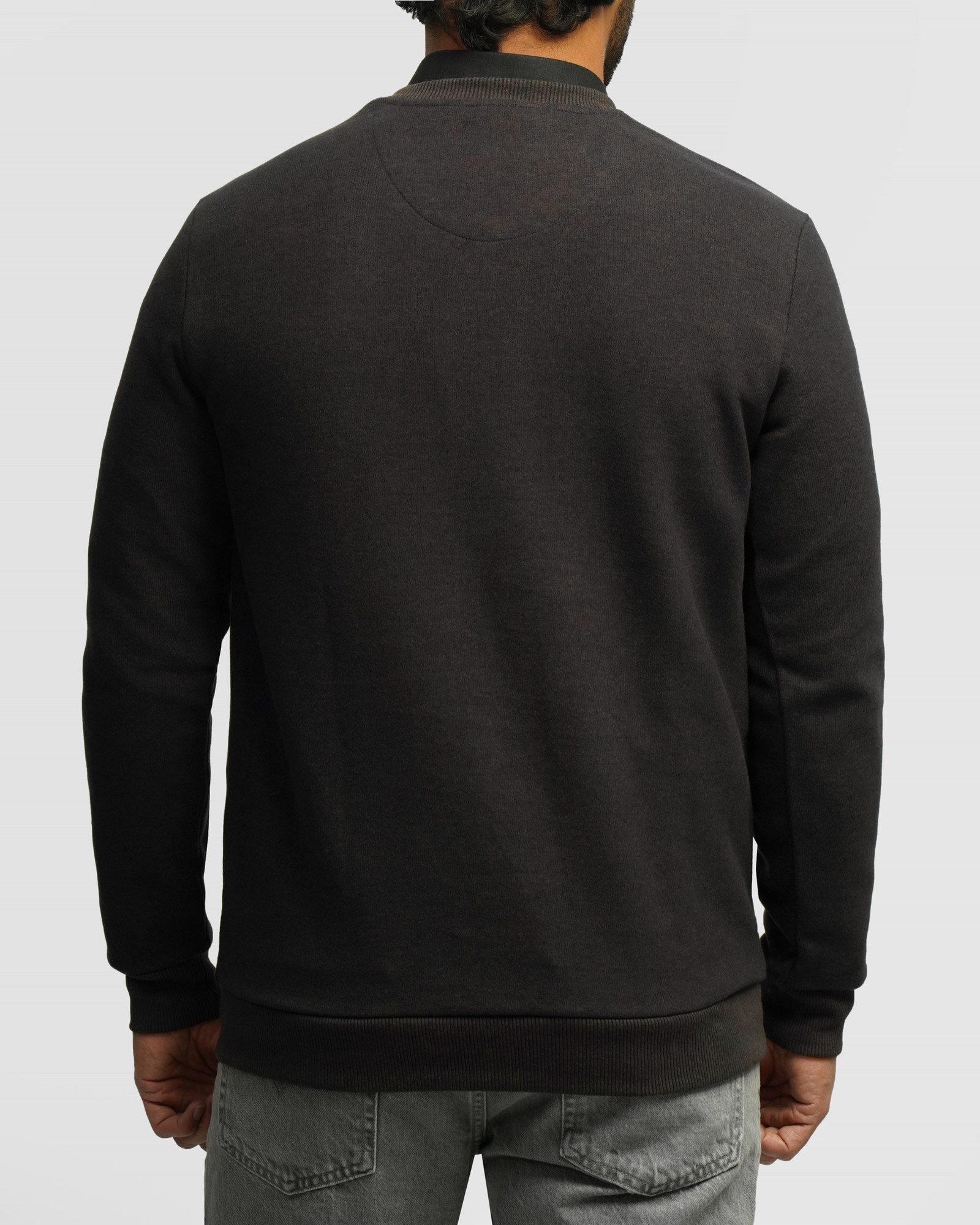 خرید و قیمت پلیور یقه هفت مردانه بنفش تیره 24489106