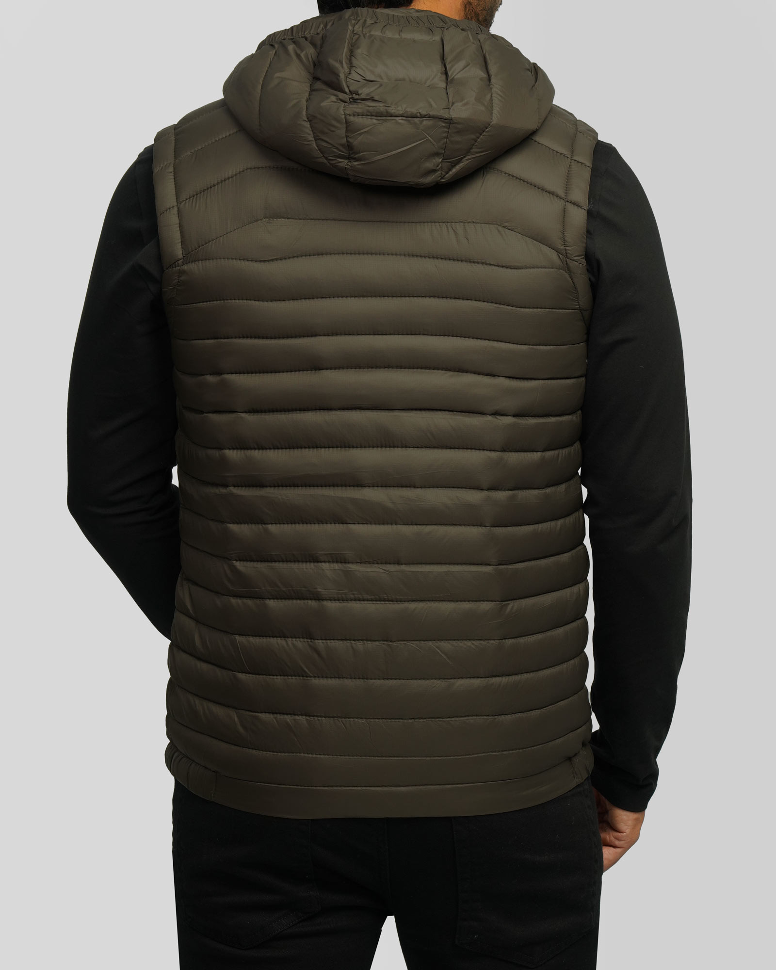 خرید و قیمت پافر مردانه کلاه دار سبز سدری 24353176