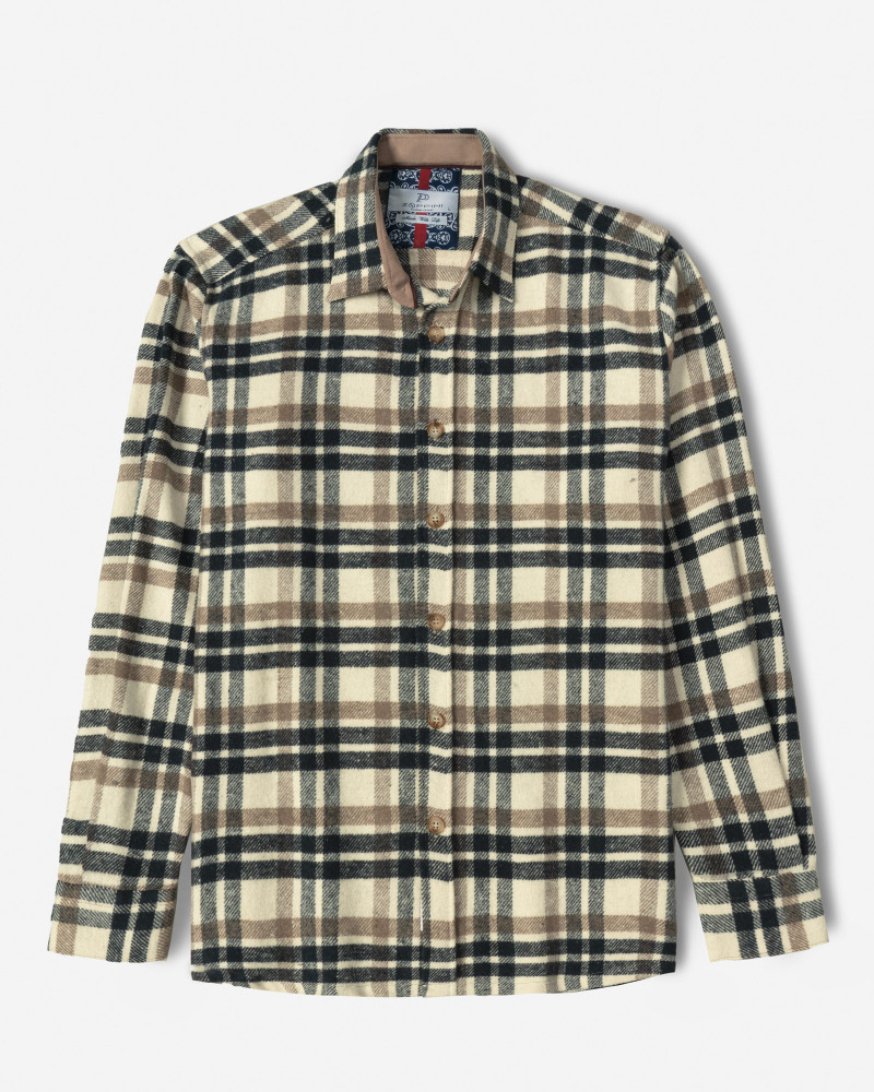 خرید و قیمت پیراهن ضخیم مردانه کرم 24452312