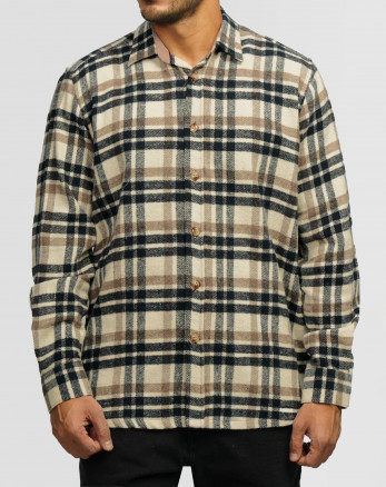 خرید و قیمت پیراهن ضخیم مردانه کرم 24452312